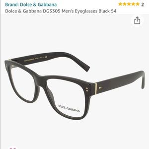 Dolce and Gabbana glasses